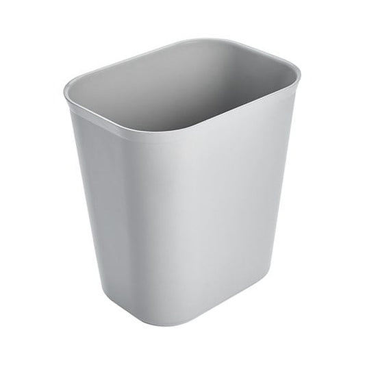 FIRE RESISTANT WASTEBASKET 14 QT GRAY