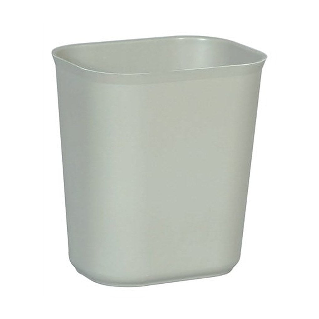 FIRE RESISTANT WASTEBASKET 14 QT GRAY