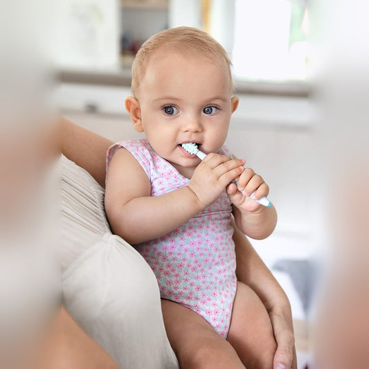 NUK Training Toothbrush Set – Baby Toothbrush 2 Pcs