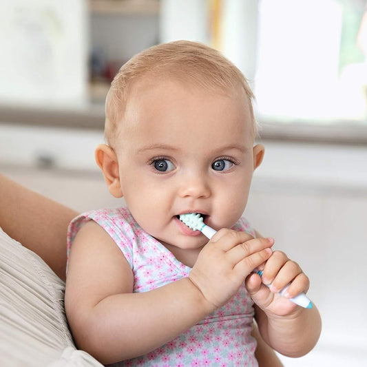 NUK Training Toothbrush Set – Baby Toothbrush 2 Pcs
