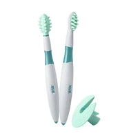 NUK Training Toothbrush Set – Baby Toothbrush 2 Pcs