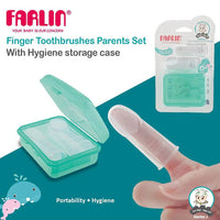 NUK Oral Hygiene Kit – Baby Finger Toothbrush & First Teeth Care