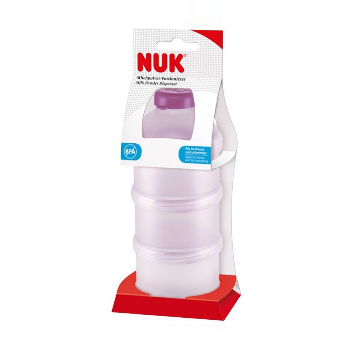NUK Milk Powder Dispenser – 3 Portion Containers