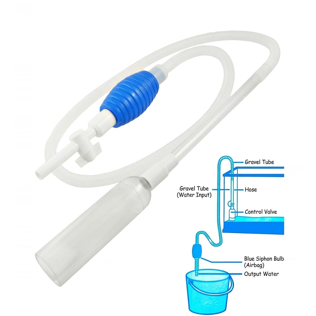 AQUARIUM SYPHON PUMP DP-40