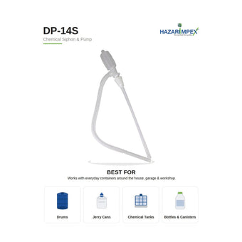 compare product DP 14S CHEMICAL SIPHON AND PUMP