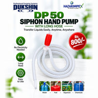 DP 50 SIPHON HAND PUMP WITH LONG HOSE
