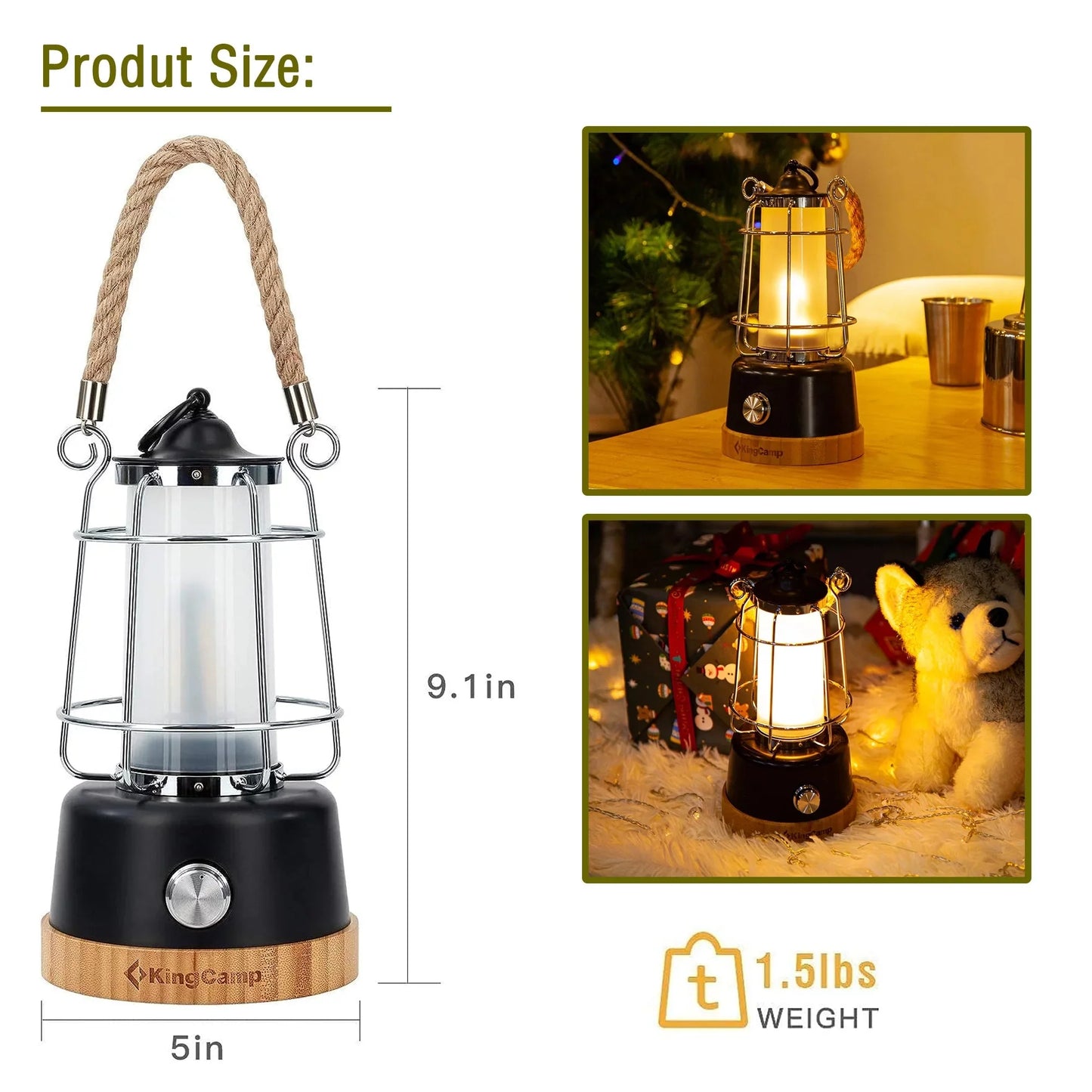 KingCamp ECHO Camping Light KA2204