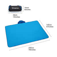 KingCamp - Multi-Purpose Rain Coat & Camp Blanket Blue