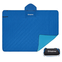 KingCamp - Multi-Purpose Rain Coat & Camp Blanket Blue