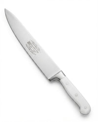 Professional Stainless Steel Chef's Knife - White Handle