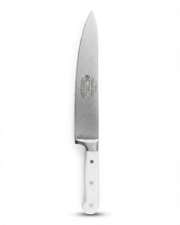 Professional Stainless Steel Chef's Knife - White Handle
