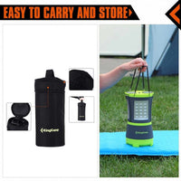 KingCamp KA4921A 70 LED Rechargeable Camping Lantern with Detachable Flashlights
