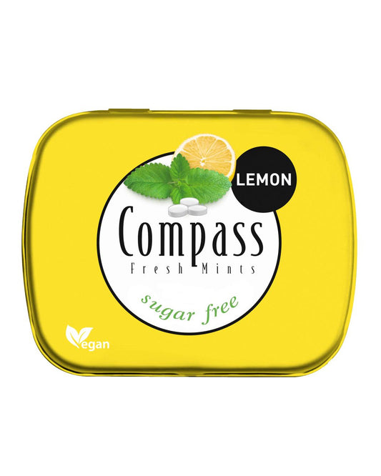 Compass Lemon Sugar-Free Fresh Mints