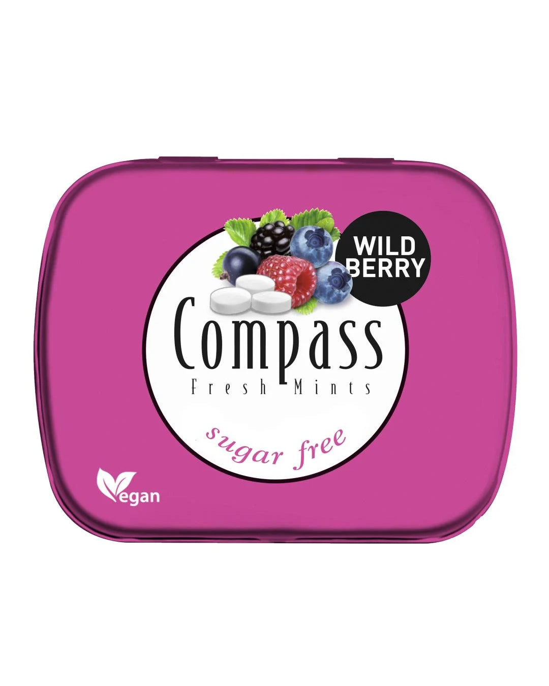 Compass Wild Berry Sugar-Free Fresh Mints