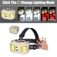RUILANG RL-617S Smart Sensor COB Headlamp
