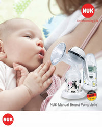 NUK Jolie Manual Breast Pump – Comfortable & Easy to Use