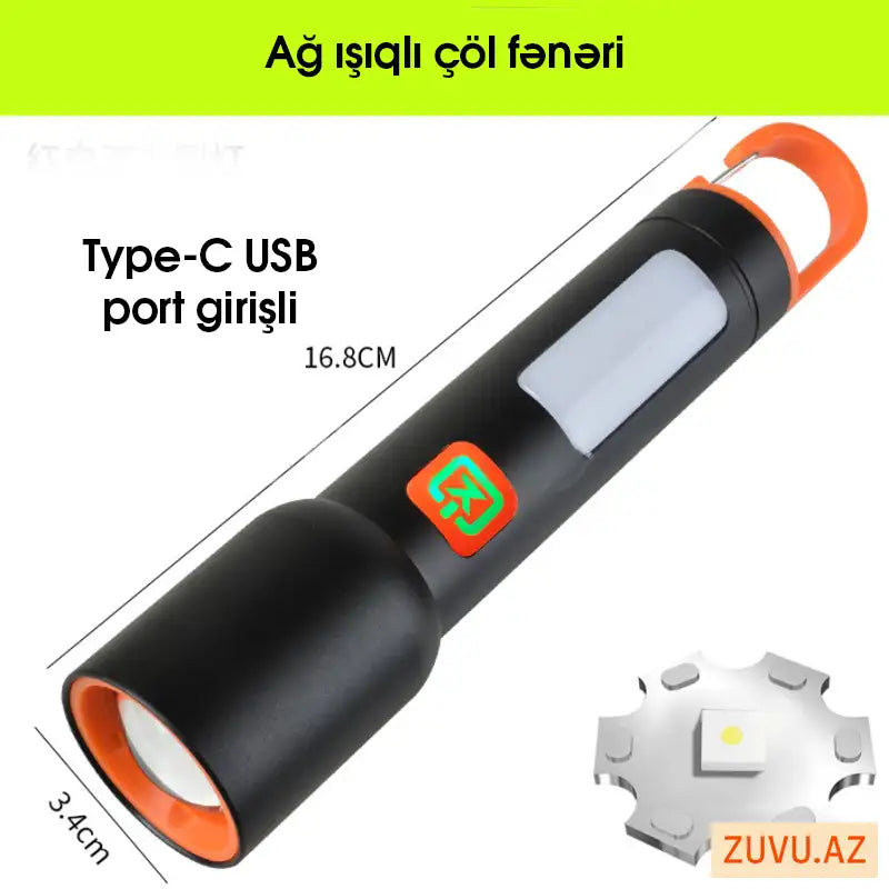 LED Flashlight for Camping and Travel