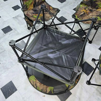 Outdoor Folding Table with 4 Chairs Set for Camping | Outing Adventures Table Set