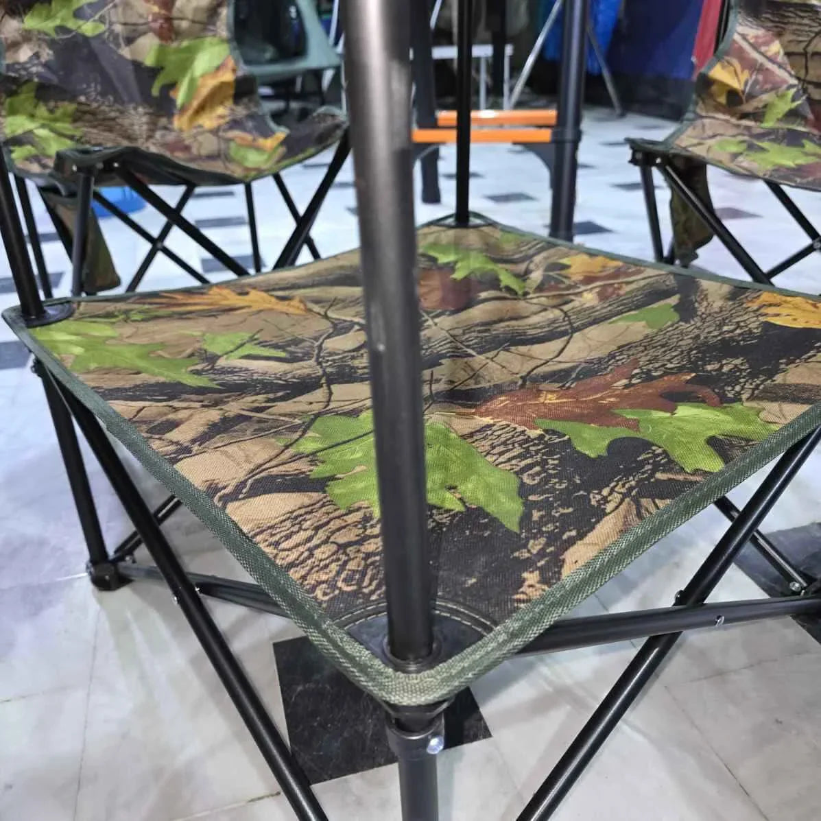 Outdoor Folding Table with 4 Chairs Set for Camping | Outing Adventures Table Set