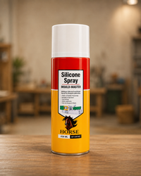 Horse Silicone Spray 420ml | Multi Purpose Silicone Lubricant Spray & Mould Release Agent