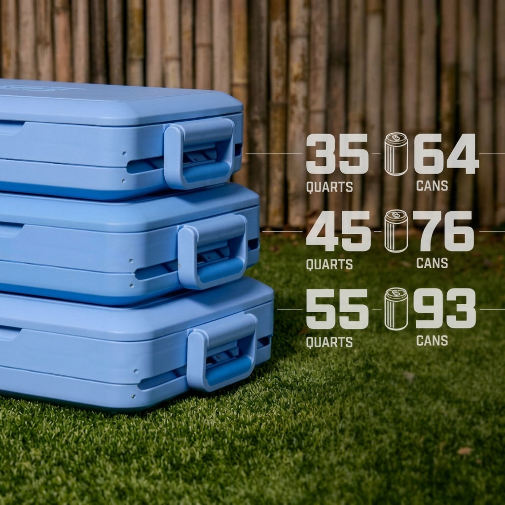 Coleman Snap ’N Go  Series 35QT, 45QT & 55QT Collapsible Cooler